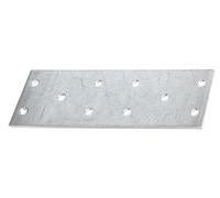 Alberts 820442 Placa Perforada, Plata