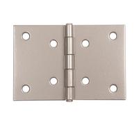 Alberts 821777 DURAVIS® Bisagra, Ancha, Con doble recubrimiento beige perla RAL 1035, Tamaño 60 x 90 x 1,25 mm, Juego de 16