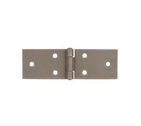 Alberts 821845 DURAVIS® Bisagra, Con doble recubrimiento beige perla RAL 1035, Tamaño 32 x 100 x 1,5 mm, Juego de 20