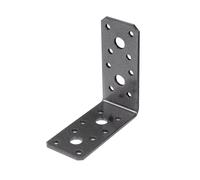 Alberts 823177 DURAVIS® Escuadra de ensamblaje, Con doble recubrimiento negro diamantado, Tamaño 90 x 90 x 40 mm, Juego de 50