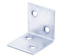 Alberts 823849 ángulo ancho | galvanizado azul | 30 x 30 x 30 mm, juego de 100 unidades