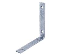 Alberts 823887 - Escuadra para vigas (120 x 120 x 20 mm, 20 unidades), color azul