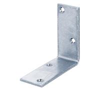 Alberts 823962 Ángulo de viga | estrecho | galvanizado azul | 100 x 100 x 40 mm | Juego de 20