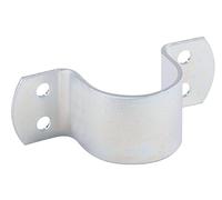 Alberts 824112 Abrazadera de tubo, para atornillar, galvanizada azul, para tubo-Ø 1 3/4 pulgadas, Juego de 10