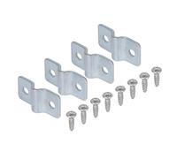 Alberts 824662 - Lengüeta de fijación, galvanizada, azul, 40 x 20 mm, 200 unidades