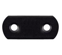 Alberts 824808 Conector Plano, Negro