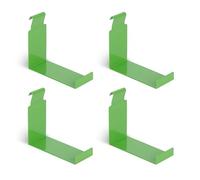 Alberts 825188 Gancho Decorativo para esteras de Doble Varilla, Verde Amarillo