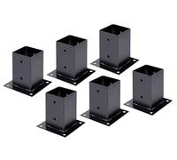 Alberts 825201 Casquillo atornillable, Negro