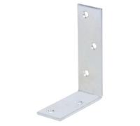 Alberts 829988 Escuadra para viga, Galvanizado, pasivado con capa gruesa, 75 x 100 x 30 mm, Juego de 48