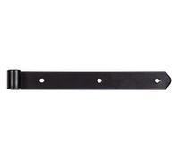 Alberts 835828 Pernio, En distintos modelos, Negro, Ø del pasador 16 mm, Tamaño 300 x 35 mm, Juego de 6