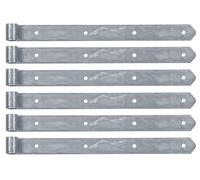 Alberts 835965 Correa de persiana, en varias versiones, azul galvanizado, rollo Ø16 mm, tamaño 800 x 35 mm, Juego de 6
