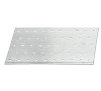Alberts 836658 Placa perforada, Plata