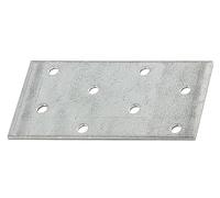Alberts 839017 Conector Plano, Plata