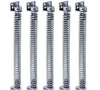 Alberts 842987 Muelle de pórtico, Para atornillar, Galvanizado en azul, Longitud 280 mm, Juego de 5
