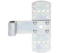 Alberts 845506 Correa cruzada, galvanizado, pasivado con capa gruesa, 140 x 50 mm, Juego de 10