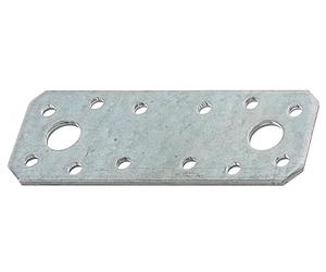 Alberts 846367 Conector Plano, Plata