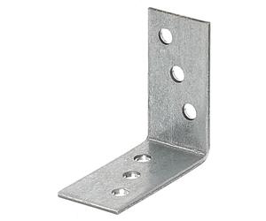 Alberts 846428 Escuadra de ensamblaje, Galvanizado Sendzimir, 40 x 40 x 20 mm, Juego de 300