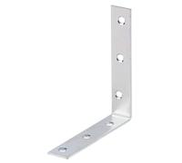 Alberts 847418 Escuadra de silla, Galvanizado Sendzimir, 100 x 100 x 19 mm, Juego de 40