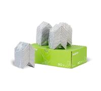 Alberts 849269 Pletina de ángulo perforada, Galvanizado Sendzimir, 40 x 40 x 60 mm, Juego de 80