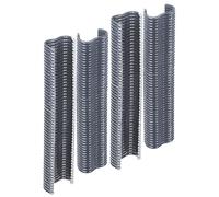 Alberts 850333 Grapas de alambre, Fosfatada en zinc, con recubrimiento plástico antracita, Anchura 22 mm, Juego de 2000