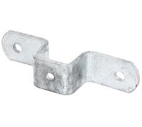 Alberts 855796 Fijación para postes universales, Galvanizados en caliente, Para postes 30 x 30 mm, Juego de 10