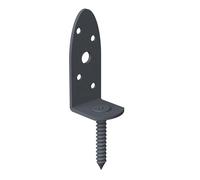 Alberts 858087 Soporte para Valla Ovado, Gris