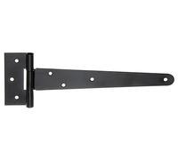 Alberts 859275 Bisagra inglesa, Barniz de inmersión negro, Banda 248 x 46 mm, Bisagra 90 x 40 mm, Juego de 10