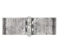 Alberts 860202 Bisagra, Ancha, para soldar, Acero, crudo, 40 x 60 mm, Juego de 10