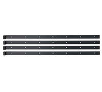 Alberts 862701 Cinta de persiana, en diferentes versiones, negra, rollo Ø14 mm, tamaño 1000 x 40 mm, Juego de 4