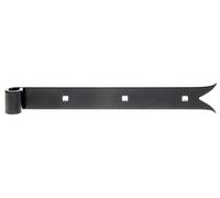 Alberts 862756 Pernio, En distintos modelos, Negro, Ø del pasador 14 mm, Tamaño 300 x 35 mm, Juego de 10