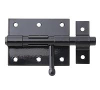 Alberts 863197 Pestillo de Perno, Negro