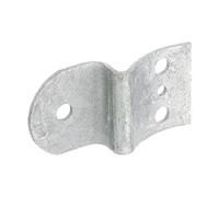 Alberts 867140 - Cerradura para cerca, color plateado