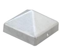 Alberts 867669 Tapa para Postes de Madera, Aluminio