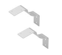 Alberts 869410 opcionalmente en varios colores de moda-Soportes de balda como par o individualmente-180 x 180 x 45 mm, blanco