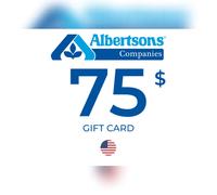 Albertsons Companies Gift Card 75 USD Key - UNITED STATES