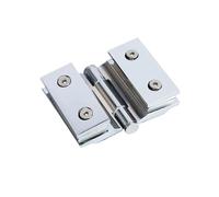 ALBHGSVS 1 pieza de bisagras for puerta de acero inoxidable resistente, abrazadera for puerta de vidrio, bisagra for vitrina, accesorios for muebles de baño catholic