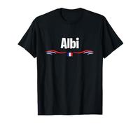 Albi France Flag French Flag Summer Winter Travel Souvenir Camiseta