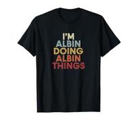 Albin Name Albin Personalized Name First Given Camiseta