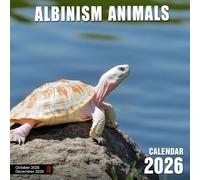 Albinism Animals Calendar 2026: Unique and Rare Animals with Albinism Traits