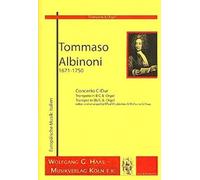 ALBINONI T. - CONCIERTO DOM (Nat) Trompeta C /PICCOLO EN SI Y Ó