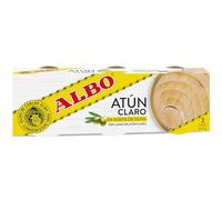 Albo Atún Claro en Aceite de Oliva, 3 x 67g