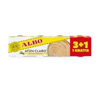 ALBO Atún claro en aceite de oliva - Pack 3+1