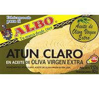 Albo Atún Claro en Aceite de Oliva Virgen Extra, 112g