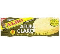 Albo - Atún claro en aceite de oliva virgen extra - 3 latas de 67 g (32102)