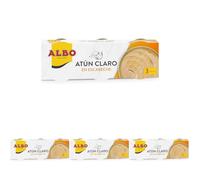 Albo Atún Claro en Escabeche, 3 x 67g (Paquete de 4)
