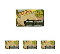 Albo Bonito Del Norte en Aceite de Oliva Virgen Extra, 112g (Paquete de 4)