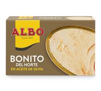 Albo Conserva de Bonito del Norte en Aceite de Oliva, Lata 120 g