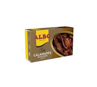 Albo Conserva de Calamares en su Tinta en Trozos, Lata 120 g