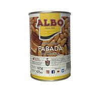 Albo Conserva de Fabada Asturiana Tradicional, Plato Preparado Sin Gluten, Lata 425 g
