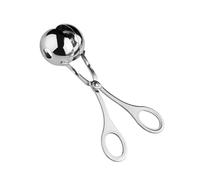 Albóndigas de acero inoxidable 304 prensa ergonómica para hacer bolas de carne herramienta para reuniones familiares, accesorios de cocina, pinzas grandes para albóndigas